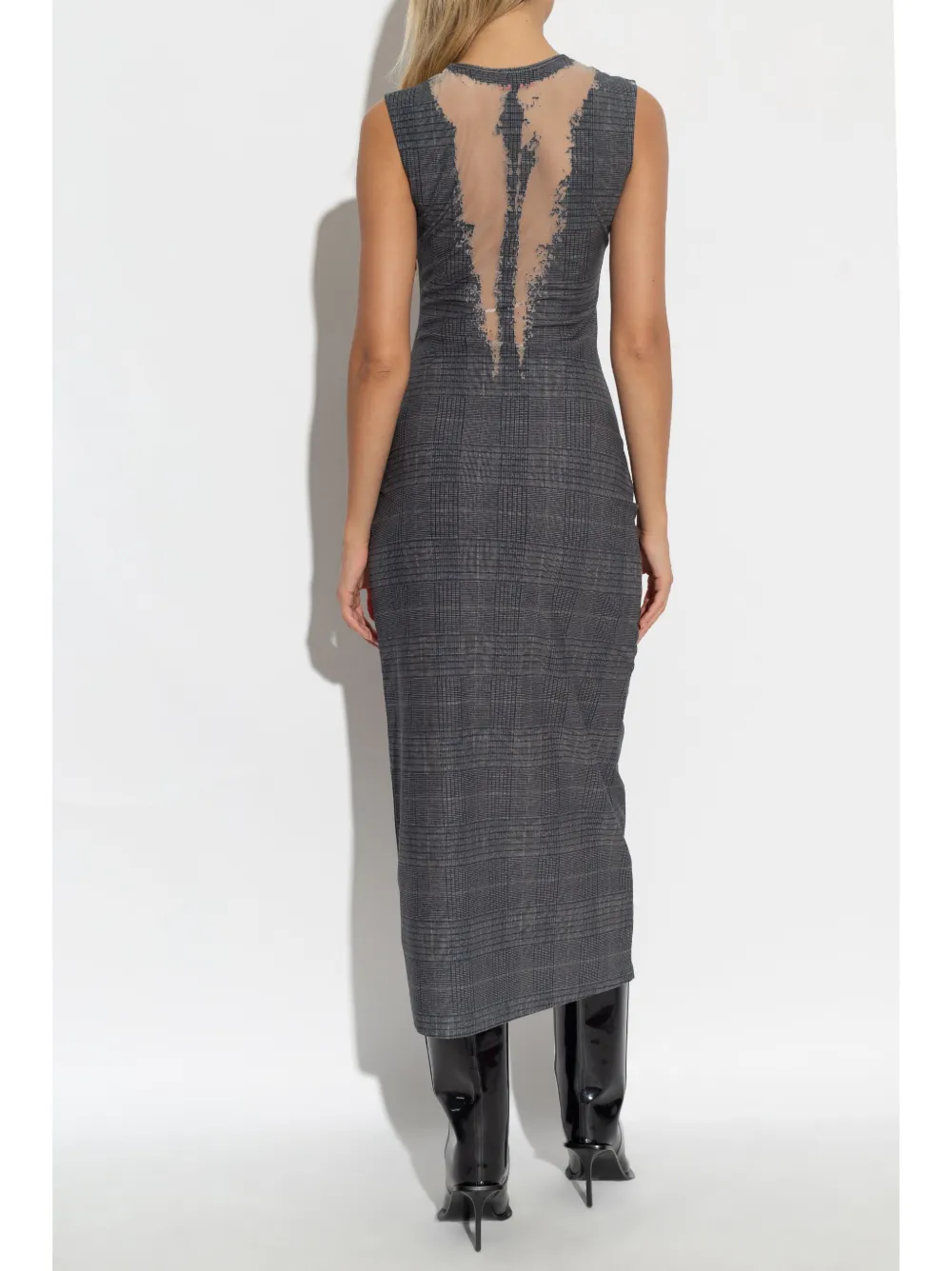 Diesel D-Myliane jurk Grijs