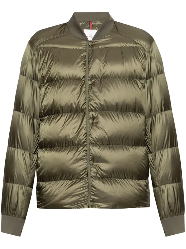 Moncler Bazena Down Jacket Green FARFETCH HK