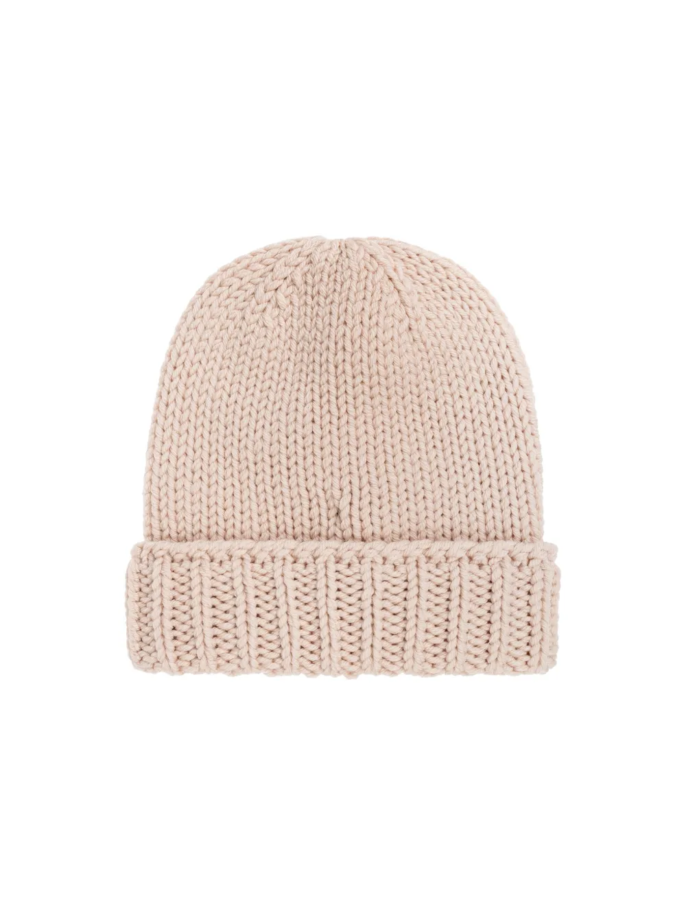 Moncler Enfant Muts met logopatch Beige