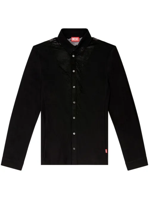 Diesel chemise S-Sun-Plain - Noir - Diesel - Modalova