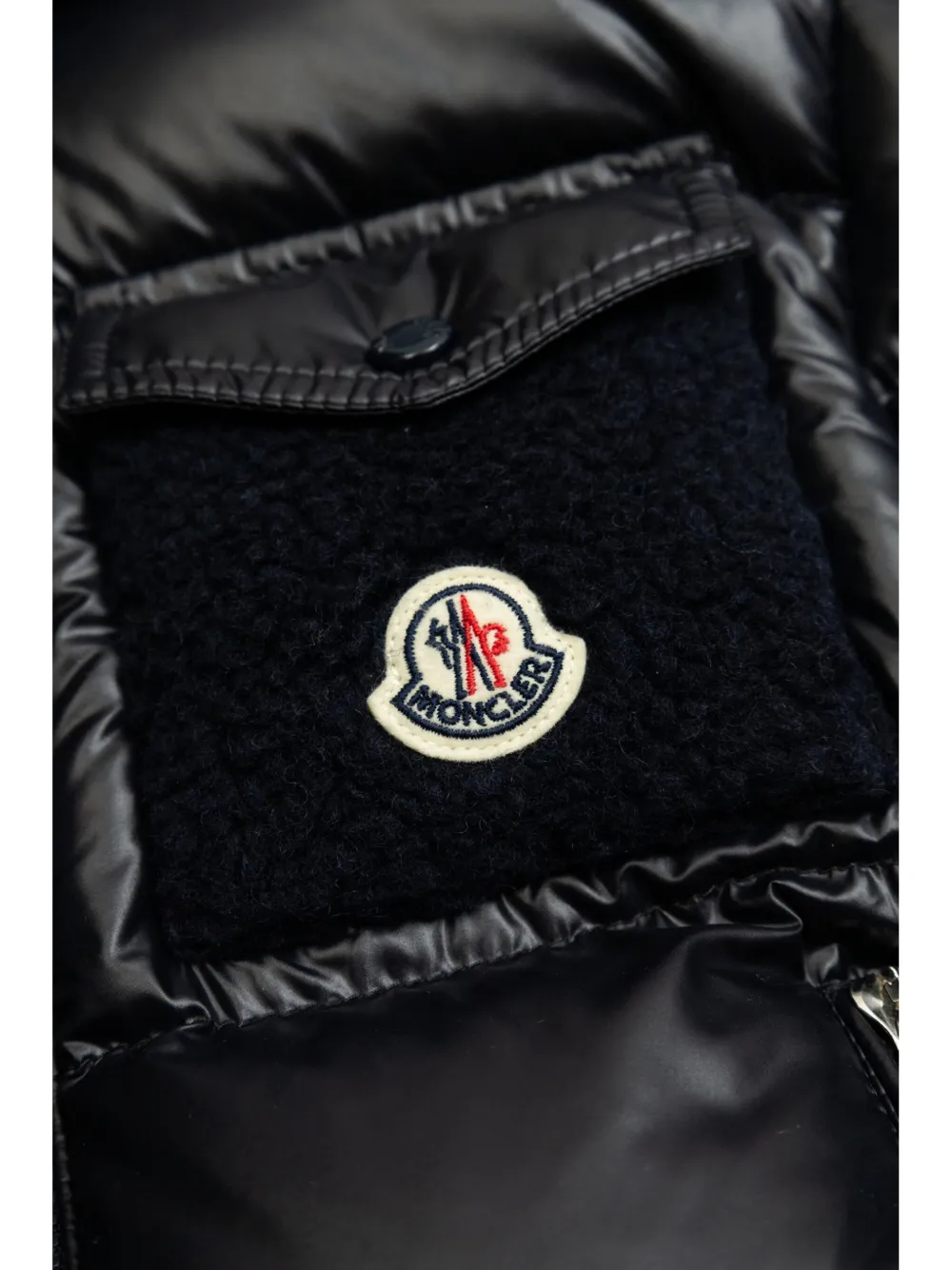 Moncler Enfant Yule jack Blauw