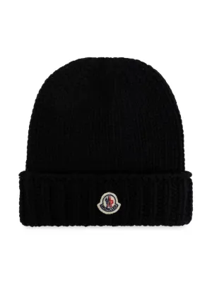 MONCLER ロゴプリント ハット サイズ52キッズベビー正規品春夏秋用 MONCLER ロゴプリント ハット サイズ52キッズベビー正規品春夏秋