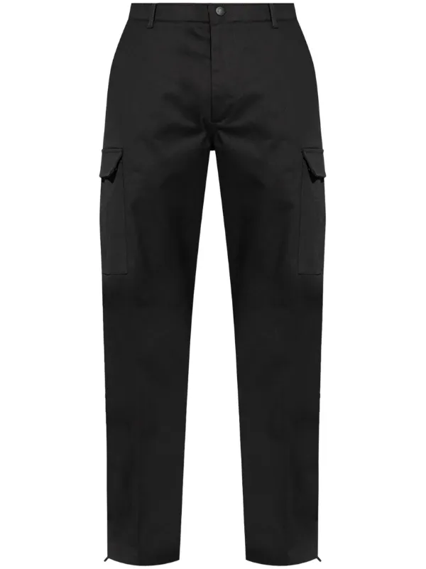 Moncler ストレートパンツ | ブラック | FARFETCH JP