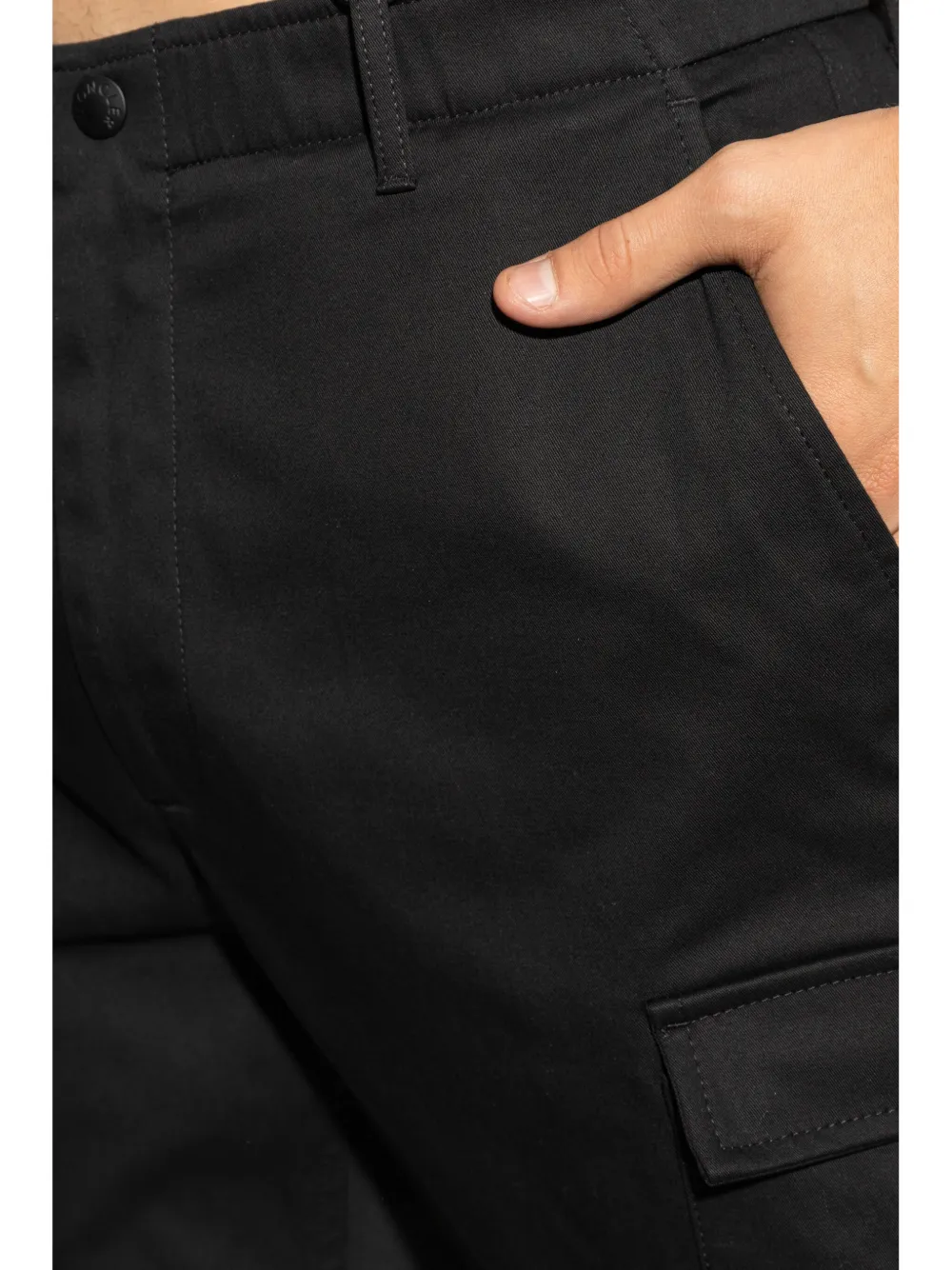 Moncler Straight broek Zwart