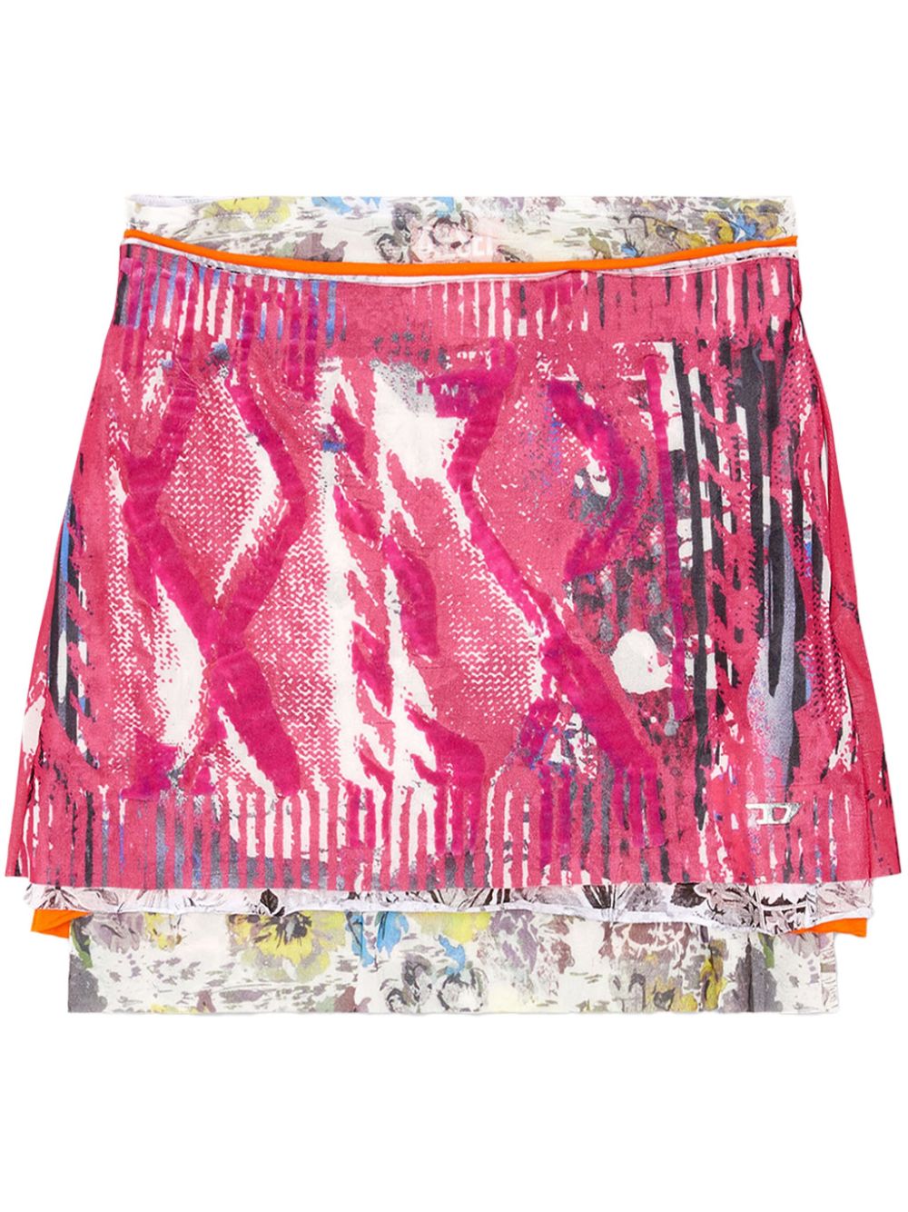 Diesel O-Peony skirt - Pink