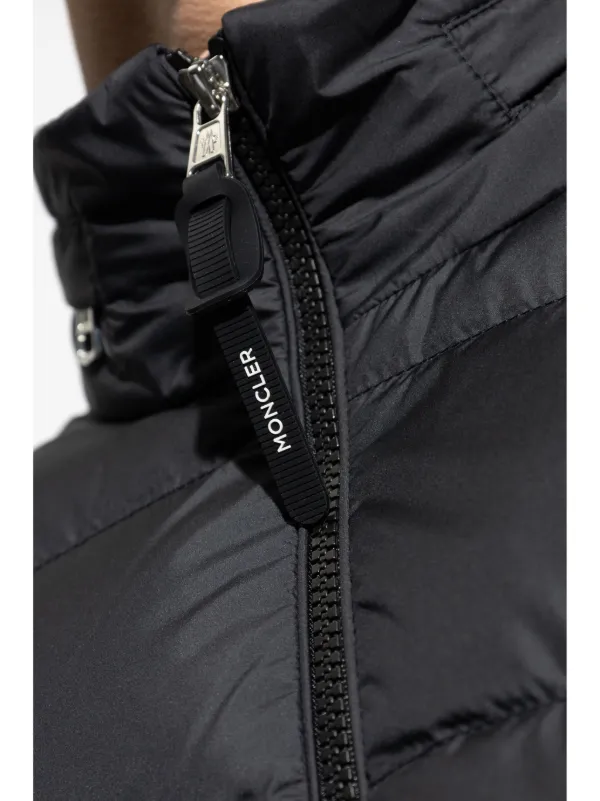 Moncler logo-patch Cardigan | Blue | FARFETCH AO