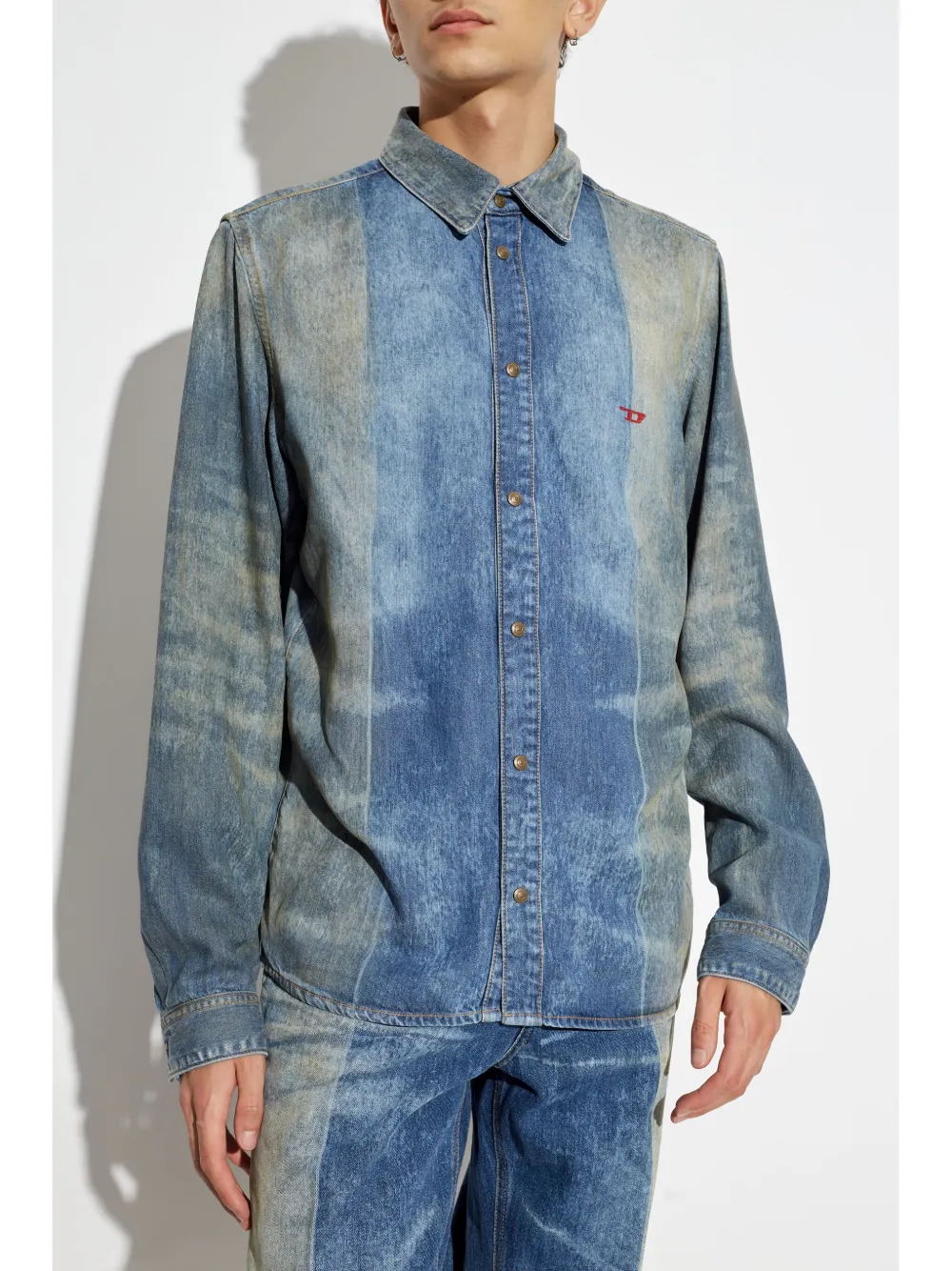 Diesel D-Fitty-FSF overhemd Blauw
