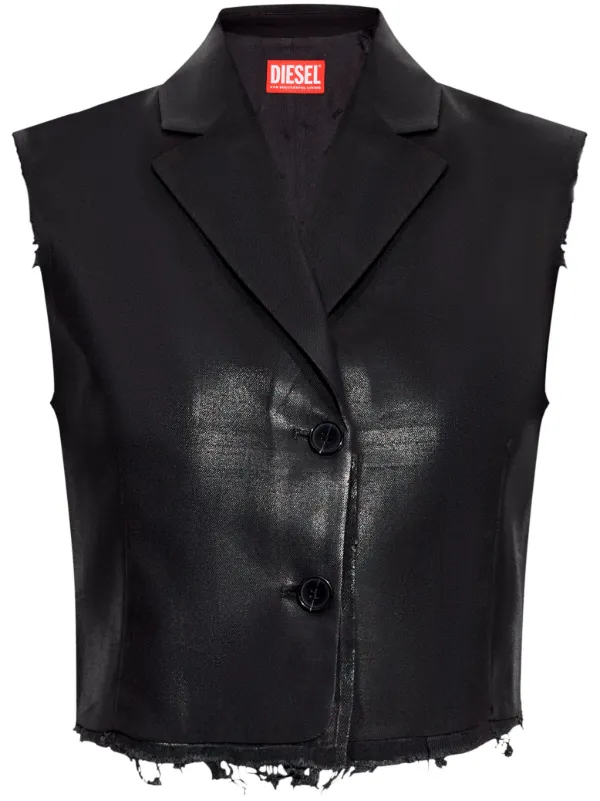 早い者勝ち!!! DIESEL／ディーゼル◆ベストジャケット｜G-Baryt Diesel G-Baryt ベスト | ブラック | FARFETCH JP