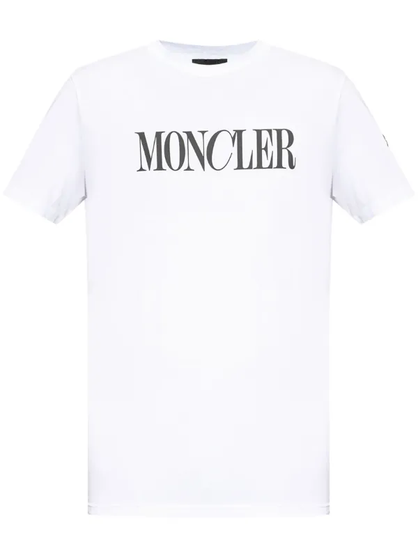 Moncler big logo t shirt best sale