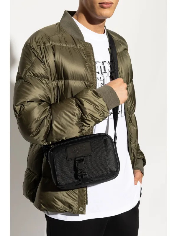 Moncler Nakoa Shoulder Bag | Black | FARFETCH AO
