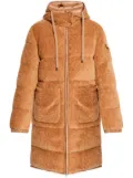 Moncler Belcastel Teddy coat - Brown