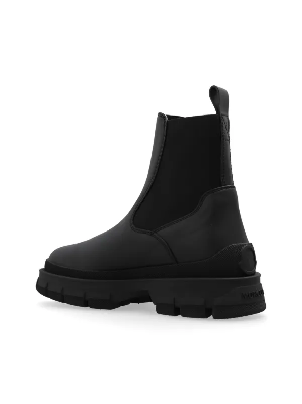 Moncler black boots best sale