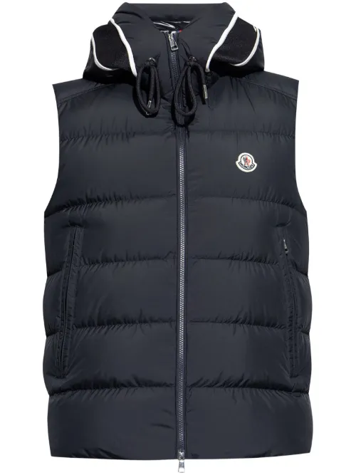 Moncler gilet Cardamine - Bleu - Moncler - Modalova