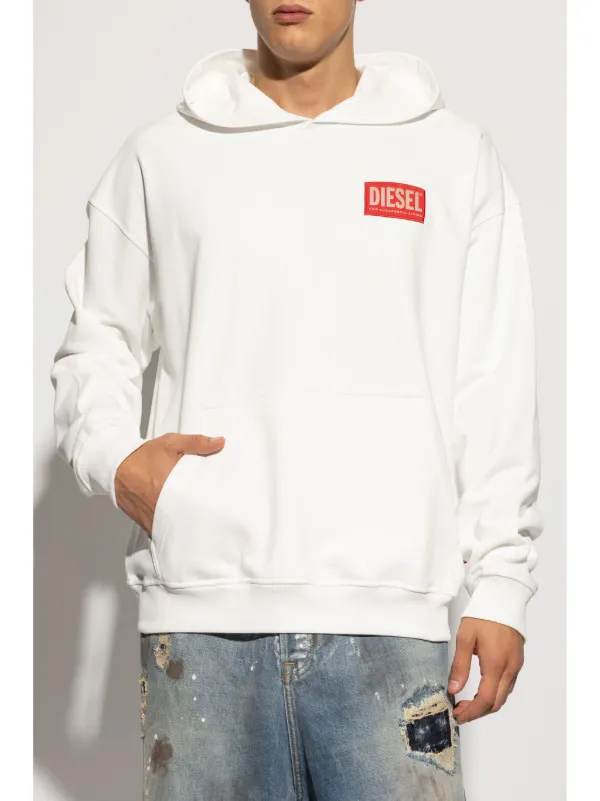 【DIESEL】S-Boxt-Hood-R10 コットンフーディー Diesel S-Boxt-Hood-R10 Hoodie | Black | FARFETCH GE