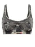 Diesel Billiecut bra - Grey