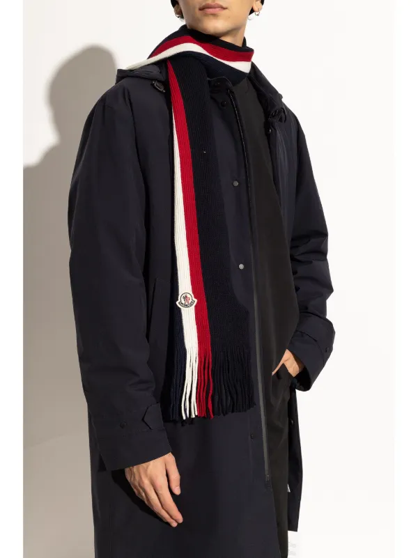 MONCLER モンクレール スカーフ 3C00016 595MA ロゴラベル MONCLER（モンクレール） ストール 3C00016 3C00013 3C00024 595MA
