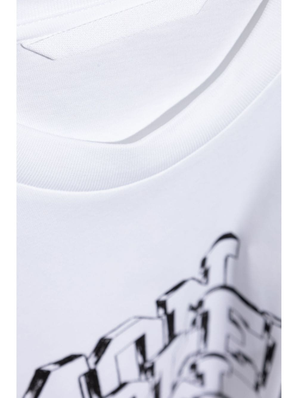 Shop Moncler Logo T-shirt In White