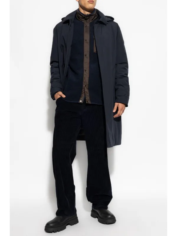 Moncler コーデュロイ パンツ | ブルー | FARFETCH JP