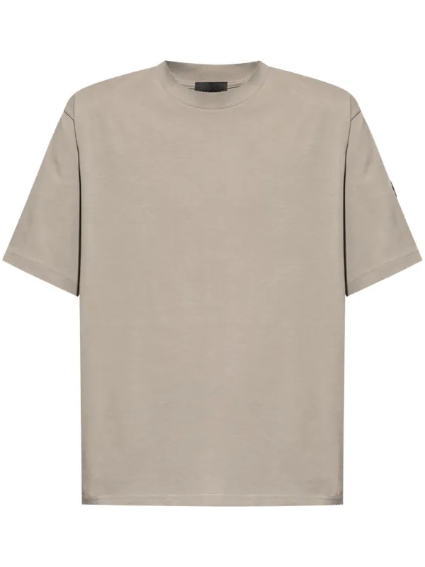 Moncler ロゴパッチ Tシャツ | グレー | FARFETCH JP
