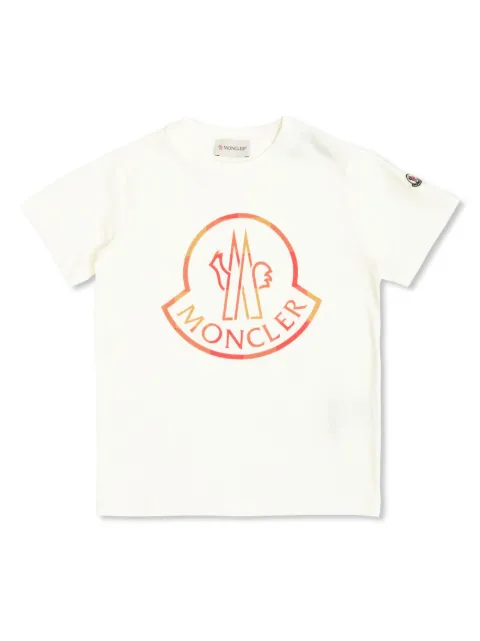 Moncler Enfant 로고 프린트 티셔츠