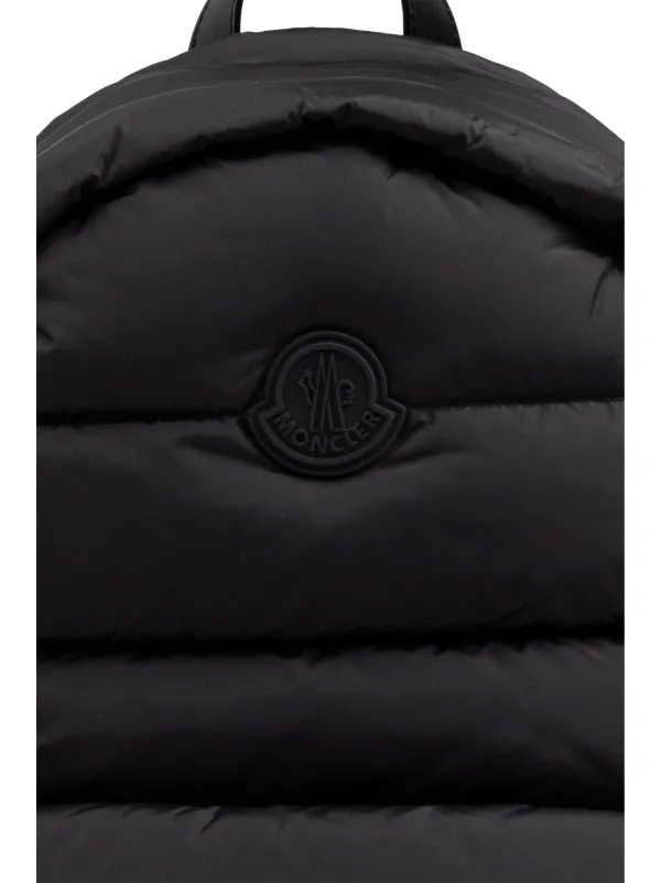 Moncler Sac a Dos a Logo Imprime Noir FARFETCH MA