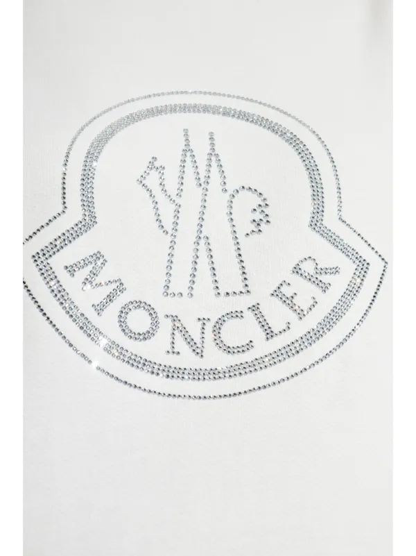 Moncler ビジュートリム スウェットシャツ | ホワイト | FARFETCH JP