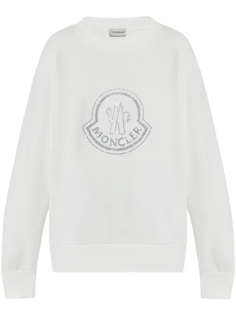 Moncler crystal-embellished sweatshirt