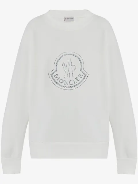 Moncler crystal-embellished sweatshirt