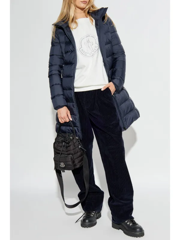 Moncler crystal-embellished Sweatshirt | White | FARFETCH UZ Moncler crystal-embellished Sweatshirt | White | FARFETCH UZ