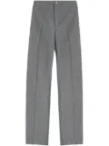 Moncler pressed-crease trousers - Grey