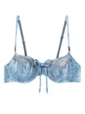 Diesel x Savage x Fenty balconette bra - Blue