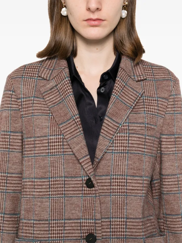 Harris Wharf London Checkered Blazer Farfetch