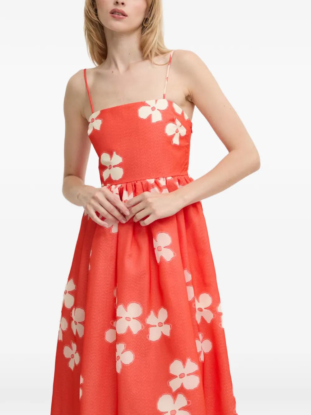stine goya ドレス Stine Goya Yanina フローラル ドレス | レッド | FARFETCH JP