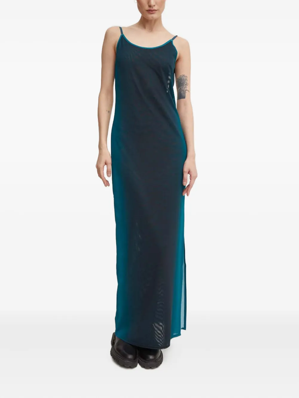 Won Hundred Sleeveless Maxi Dress In Blue