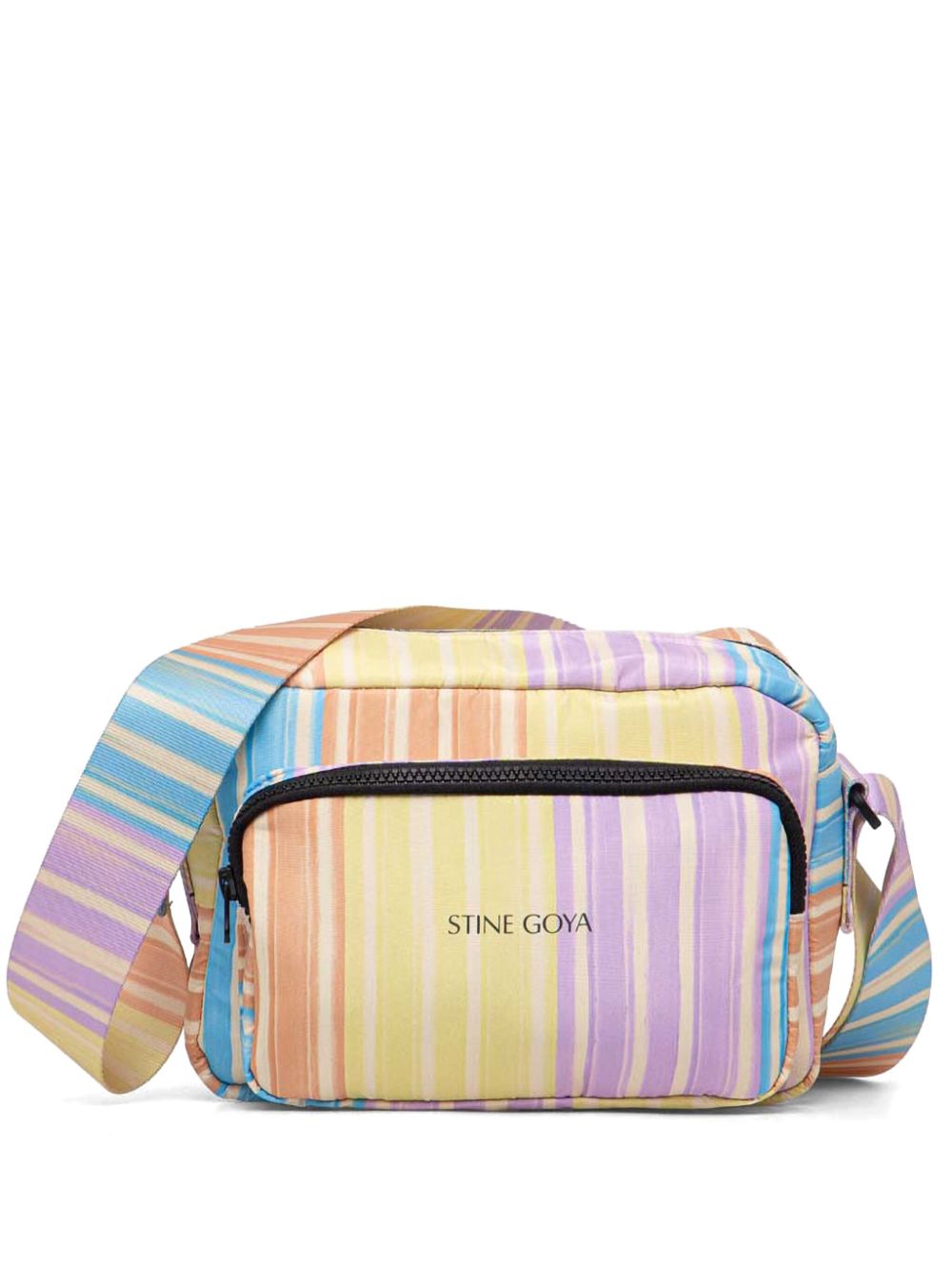 Pastel Stripes crossbody bag