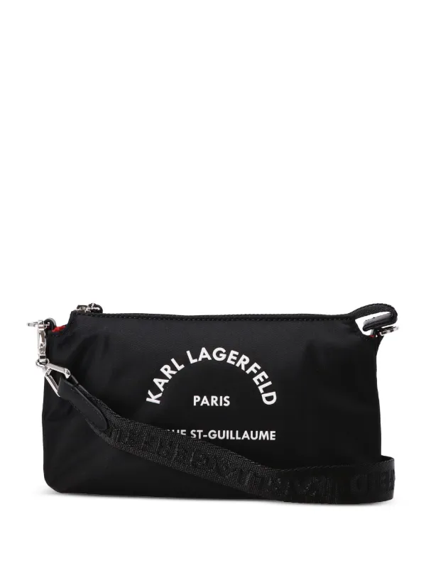 新品タグ付KARL LAGERFELD ロゴショルダーバッグ