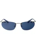 Swarovski crystal-embellished sunglasses - Silver