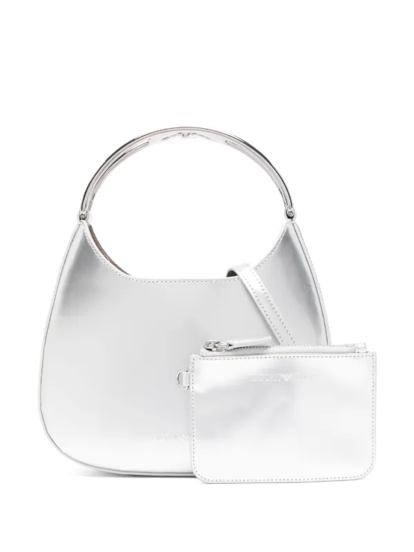 Emporio Armani Moon Mini Bag Silver FARFETCH AE