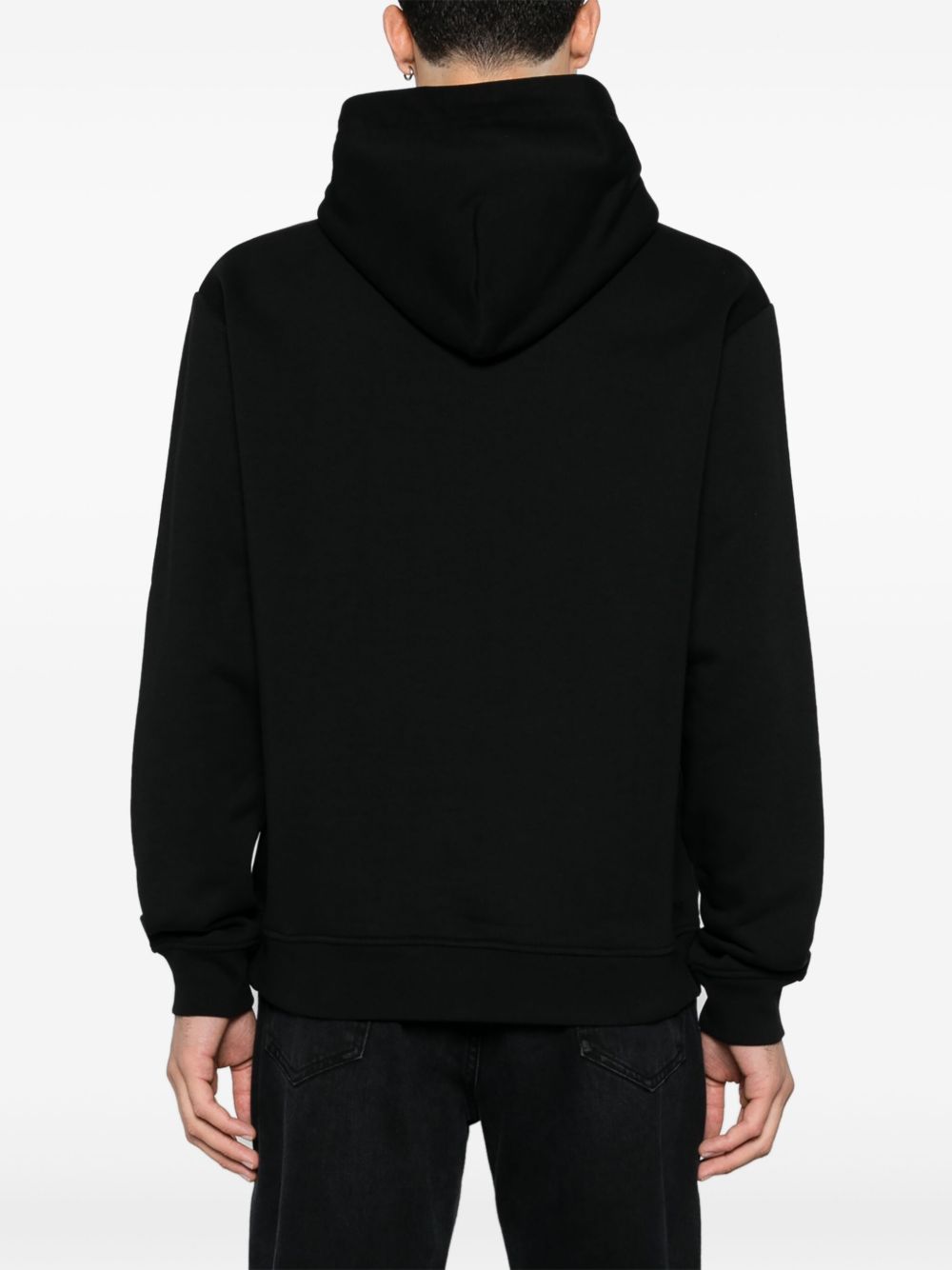 Affordable Off-White flocked-logo hoodie Men