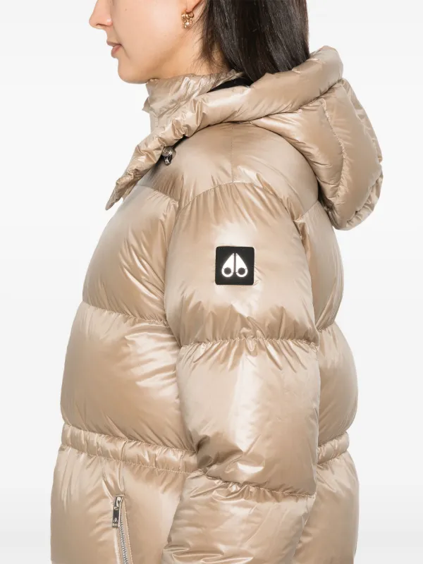 Moose Knuckles Juniper ダウンコート | ニュートラル | FARFETCH JP