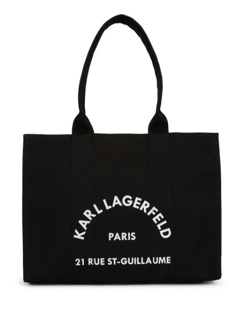 Karl Lagerfeld large Rue St-Guillaume tote bag