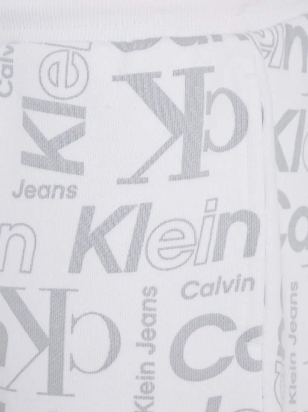 Calvin Klein Kids Trainingsshorts met logo Wit