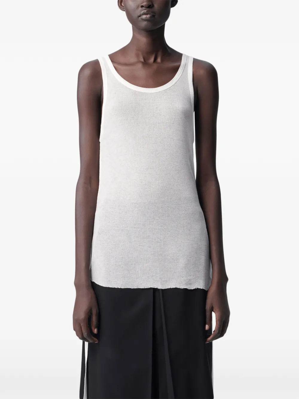 Ann Demeulemeester Mara tank top - Bianco