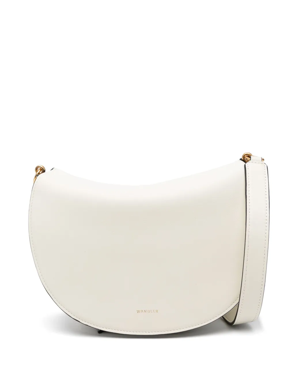 Shop Wandler Kate Cross Body Bag In Neutrals