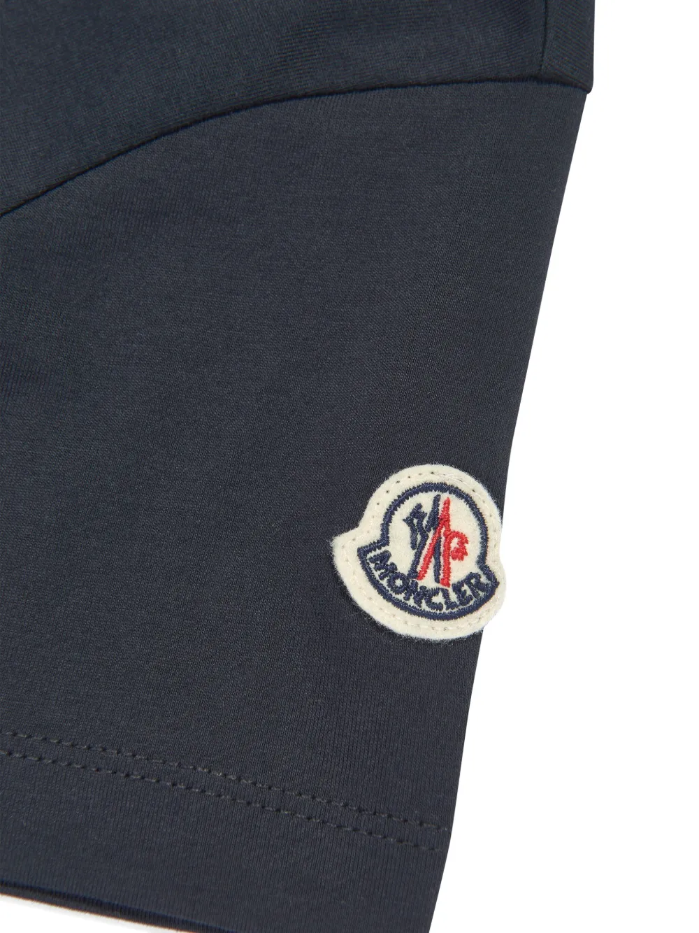 Moncler Enfant T-shirt met print Blauw