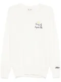 MC2 Saint Barth Heron sweater - White