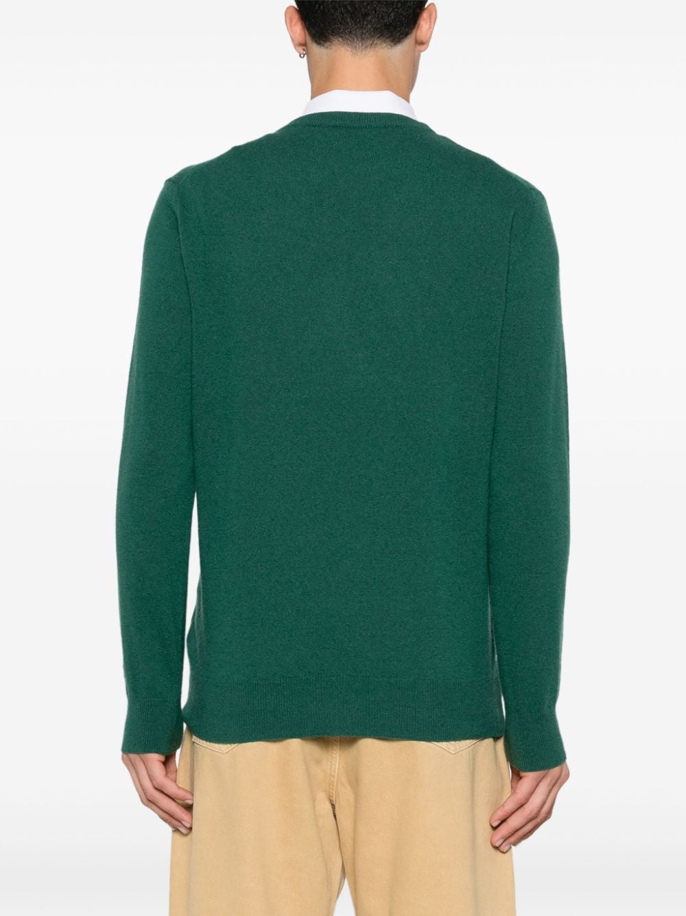 Shop Mc2 Saint Barth Heron Sweater In Green