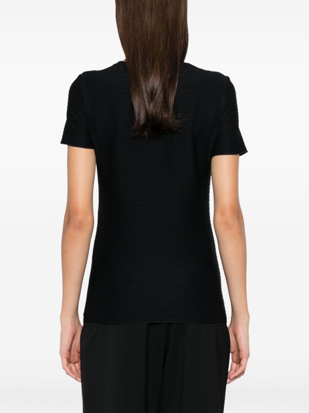 EMPORIO ARMANI TEXTURED T-SHIRT 