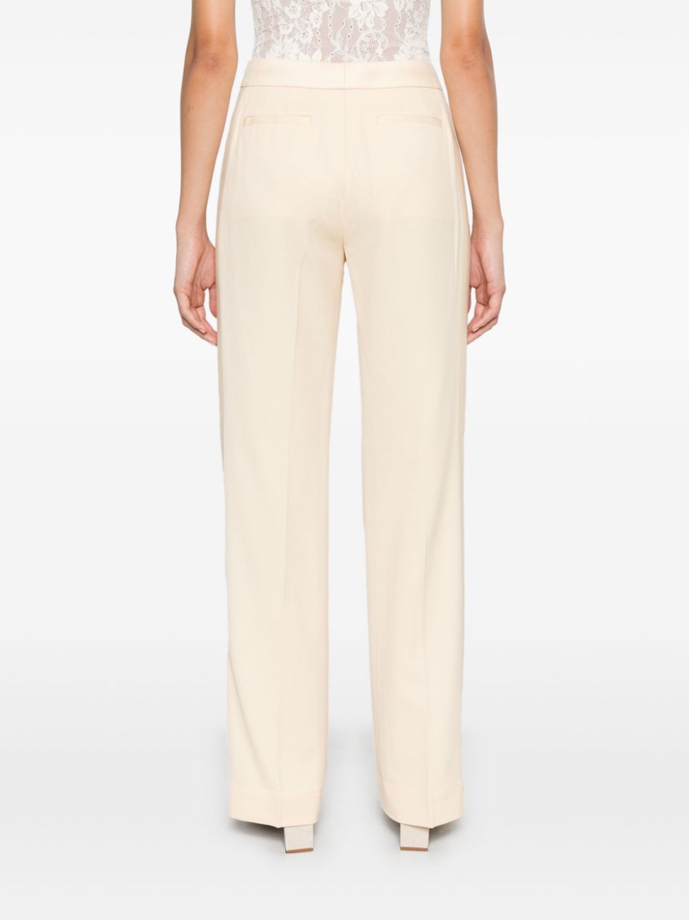 Shop Zimmermann Illustration Trousers In Yellow