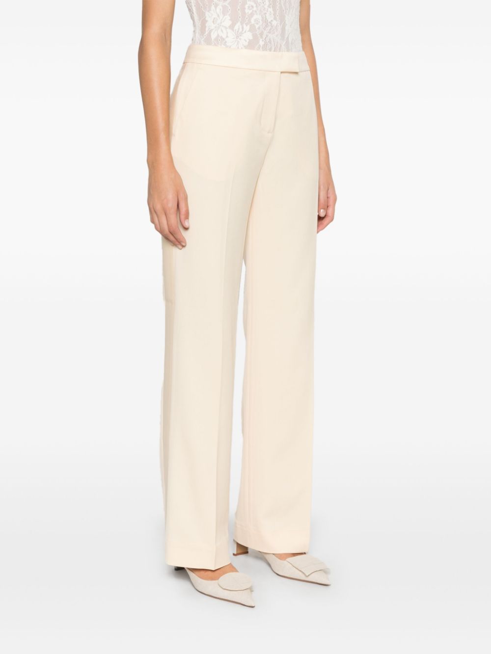 Shop Zimmermann Illustration Trousers In Yellow